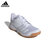 Adidas阿迪达斯春夏新款羽毛球鞋男休闲运动鞋女轻便透气减震软底跑步鞋(D97697白色 37.5)第4张高清大图