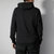 Adidas阿迪达斯卫衣男装2019春新款跑步休闲连帽运动套头衫DX0053(黑色)第2张高清大图