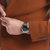 【官方直营】罗西尼手表进口石英机芯男士时尚不锈钢钢带男表6573(男款黑盘6573W04D)第5张高清大图