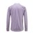 U.S.POLO.ASSN男士长袖翻领撞色领条纹商务休闲衬衫 C311010(浅紫色 XL)第2张高清大图