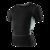 男士PRO紧身运动健身跑步 弹力排汗速干衣服短袖衫T恤tp8011(白色 L)第5张高清大图