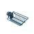 厨房水龙头置物架 多功能整理架海绵洗碗布沥水架创意抹布收纳架(米色)第5张高清大图