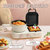 美的(Midea) 三明治早餐机 MC-ZC1513P101 小型家用蒸煮煎烤多功能压烤面包轻食机早餐神器(白色 默认版本)第4张高清大图