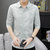 男装半袖休闲商务男士衬衫1000-451(卡其 XL)第4张高清大图