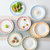 曼达尼景德镇白瓷4件盘子8英寸套装家用优质白陶瓷微波炉餐具吃饭(日式和风)第4张高清大图