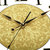 汉时（Hense)欧式时尚简约实木挂钟客厅静音装饰石英时钟HW99(水曲柳木外框-石英机芯)第6张高清大图
