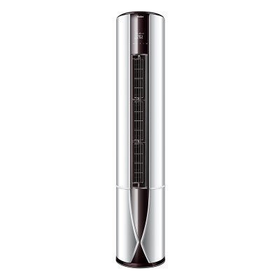 海尔（Haier）大2p匹变频空调柜机立柜式圆柱空调1级能效 自清洁客厅冷暖空调 WiFi节能省电