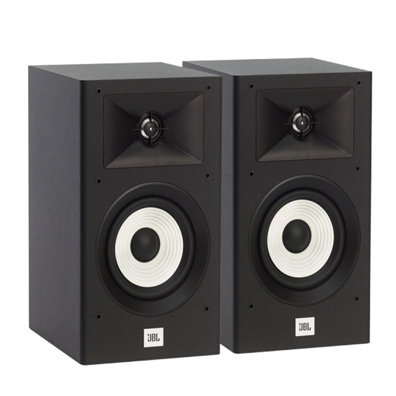 jblstage130blk环绕音响一对hifi书架箱电视家庭影院环绕箱