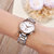 薇薇安·威斯特伍德（Vivienne Westwood）手表 时尚镶钻钢带32mm欧美时尚优雅石英女表腕表(玫瑰金)第2张高清大图