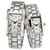 Armani阿玛尼 银色钢带方形情侣对表石英表男表 时尚商务休闲男士手表 AR0145/单只第2张高清大图