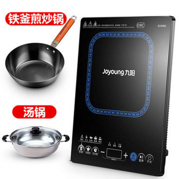 【九阳官方专卖店】（Joyoung）电磁炉C21-SC807 火锅家用超薄触摸屏电池炉