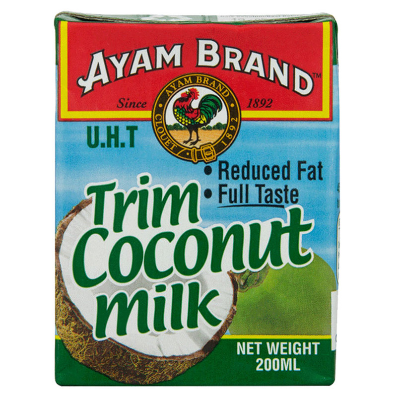 国美自营马来西亚ayambrand雄鸡标淡椰浆200ml