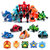 猪猪侠之竞速小英雄变形玩具三变赛车摩托车竞速球男孩儿童玩具(【三变系列套装】—全套五款礼盒 默认版本)第3张高清大图