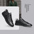 Zero零度男鞋2021新品板鞋男士小白鞋时尚休闲皮鞋子(黑色 38)第5张高清大图