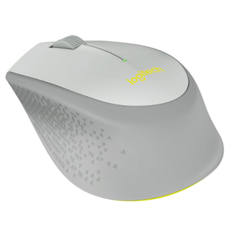 罗技logitechm280鼠标灰色无线鼠标办公鼠标