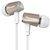 Pioneer/先锋 SEC-CL31手机耳机入耳式音乐运动耳塞苹果耳机通用金色第2张高清大图