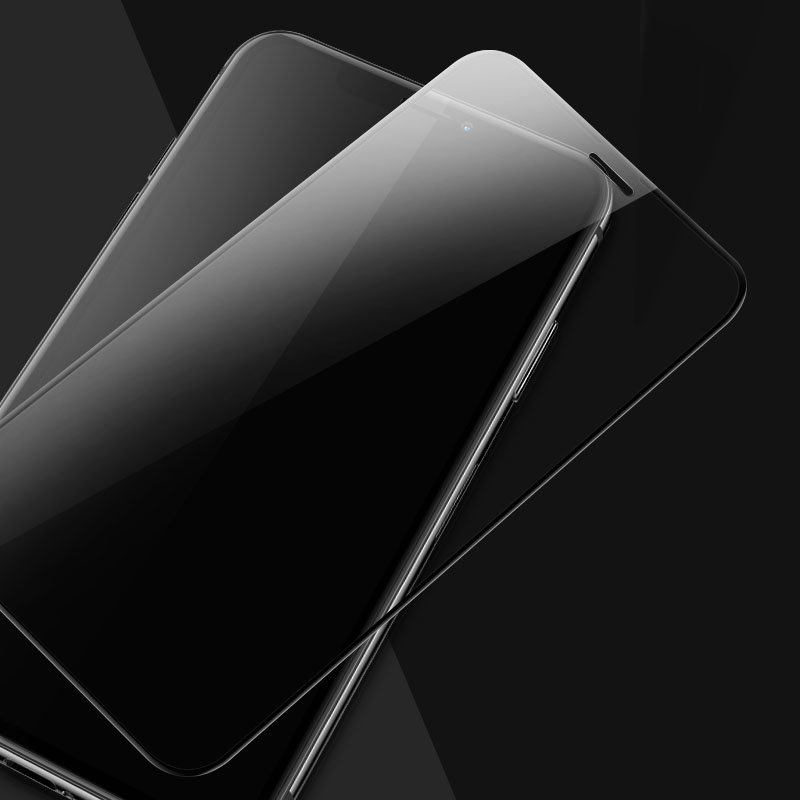 tgvis苹果x/xs/xsmax/xr手机贴膜钢化膜9h玻璃高清防爆钢化膜((6.