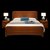 海棠色床现代新中式全实木床1.5 1.8米双人床现代储物床卧室家具  1800mm*2000mm 气压结构(单床+床头柜*1+床)第3张高清大图