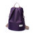 【买一得三】迪阿伦尼龙三件套子母包双肩包斜挎包手拿包零钱包(紫色)第3张高清大图