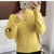 女式时尚针织毛衣9529(粉红色 均码)第5张高清大图