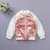 春季新款韩版棒球服 儿童外套可爱小鱼印花夹克衫女(130 粉色)第5张高清大图
