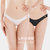 LPCSS品牌低腰内裤女莫代尔窄边超性感女士夏季薄款白色三角裤LPC(极地白x1条 M)第6张高清大图