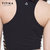 TITIKA瑜伽运动文胸性感修身吸湿透气轻盈运动工字肩带交叉侧带款(黑色 XXL)第4张高清大图