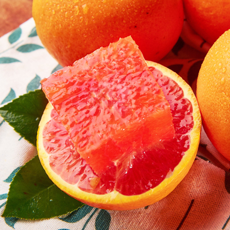 红肉脐橙血橙红橙富含花青素秋冬当季新鲜橙子补充维c9斤大果送礼首选