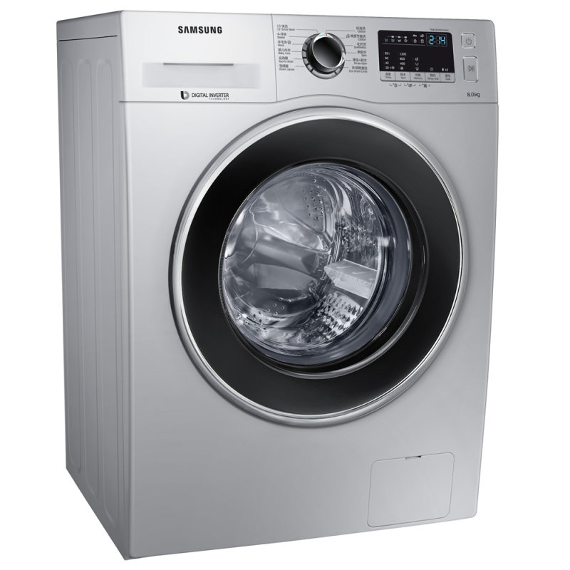 三星ww80j4230gssc8公斤容量智能变频全自动滚筒洗衣机