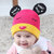 秋冬季婴儿帽子秋冬保暖套头帽韩版新生儿胎帽宝宝帽0-3-6-12个月(天蓝色)第4张高清大图