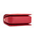 CLIIO KOUIR新款编织斜挎包女迷你单肩锁扣包链条包小方包(红色)第5张高清大图