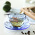 DURALEX多莱斯 法国进口 耐热钢化玻璃餐具咖啡杯碟套装(浅蓝色)第2张高清大图