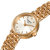 天梭（TISSOT）手表 乐爱系列1853石英小金表  瑞士手表  时尚女士钢带手表(T058.009.33.031.01)第2张高清大图
