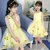 女童裙子2019新款韩版潮夏天时髦儿童连衣裙夏装洋气小女孩公主裙六件套(xs)第5张高清大图