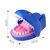 鲨鱼玩具咬手鳄鱼拔牙游戏具牙齿玩小整蛊抖音玩具(白色)第4张高清大图