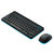 罗技（Logitech）无线鼠标键盘套装 USB电脑笔记本迷你键鼠超薄款(黑色 MK245 NANO)第3张高清大图