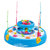 儿童电动亲子小猫钓鱼玩具双层旋转音乐1-3-5周岁男宝宝礼物 AF01489(蓝色双层2盘(配充电器电池))第3张高清大图