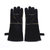 手套黑色牛皮劳保作业手套园艺防护长款手套户外烧烤手套电焊手套(黑色（40*14.5cm） 默认版本)第2张高清大图