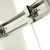 箭牌卫浴（arrow） 整体淋浴房弧扇形玻璃浴室定制简易淋浴房 整体淋浴房(不锈钢淋浴房（6MM）)第3张高清大图
