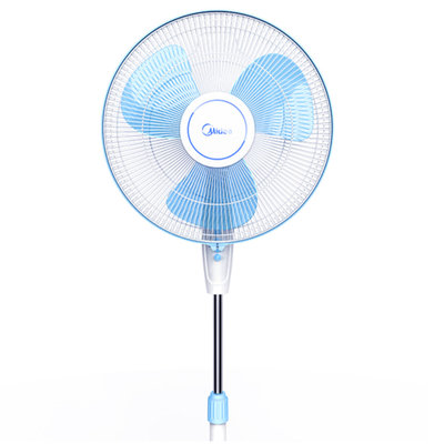 美的（Midea）机械式落地扇 电风扇 FS40-11L1 三档风速可调 美的SQD降噪电机  广角送风 避暑利器 白蓝