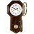 汉时(Hense)欧式复古实木机械挂钟中式客厅创意古典装饰摆钟HP31(板栗色楸木阿拉伯面)第4张高清大图
