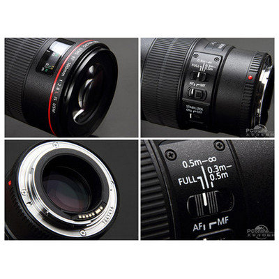 佳能（Canon）EF 100mm f/2.8L IS USM单反相机镜头 百微(【全国联保】套餐三)