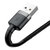 倍思 卡福乐数据线 USB For lightning 2.4A 1M 深空灰壳+黑色线第5张高清大图
