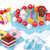 【彼优比】儿童过家家玩具水果蛋糕玩具切切乐水果蛋糕玩具套装儿童玩具(86件蓝)第2张高清大图