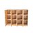 虎源萨尚幼儿园实木书包柜带门收纳柜儿童板式储物柜HY-2947(默认 默认)第2张高清大图