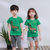 BEBEERU2020春夏款款儿童短袖韩版T恤32支休闲卡通男孩女孩上衣.(110cm 12)第2张高清大图
