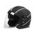 新款电动车头盔冬季保暖头盔骑行双镜片防护帽(黑色 成人)第2张高清大图