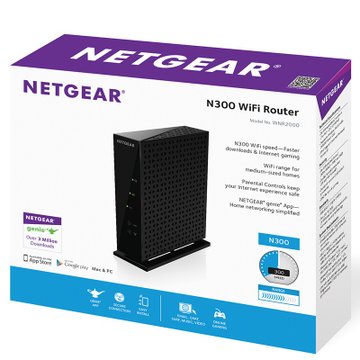 美国网件（NETGEAR）R2000 300M无线路由器