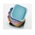 家用吐骨碟小麦秸秆新款可爱零食盘高颜值水果盘餐桌残渣盘垃圾盘(绿色 小麦吐骨底座（颜色随机发）)第5张高清大图