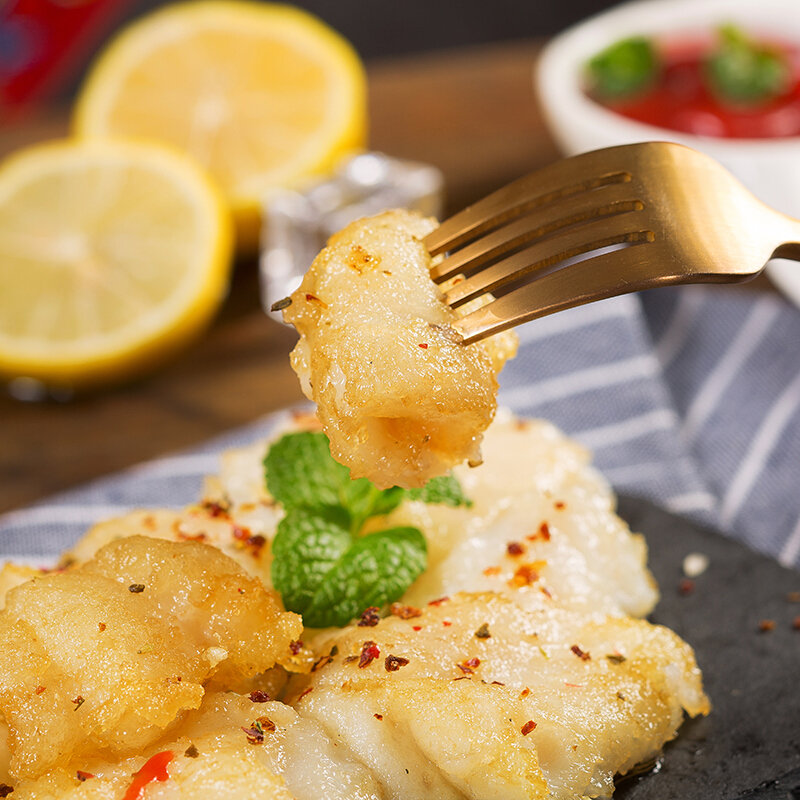 冷冻去皮巴沙鱼片500g 袋装 火锅烧烤食材 海鲜水产 酸菜鱼食材(规格